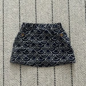 JANIE and JACK nautical skirt size 3T